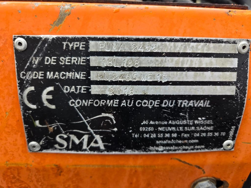 Epareuse SMA Puma 2255 - photo slide 11