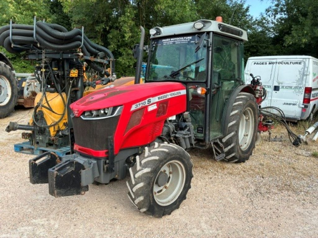 Tracteur etroit MASSEY FERGUSON 3710S EFF - photo slide 1