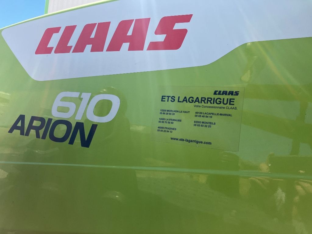 Tracteur CLAAS ARION 610 CIS - photo slide 20