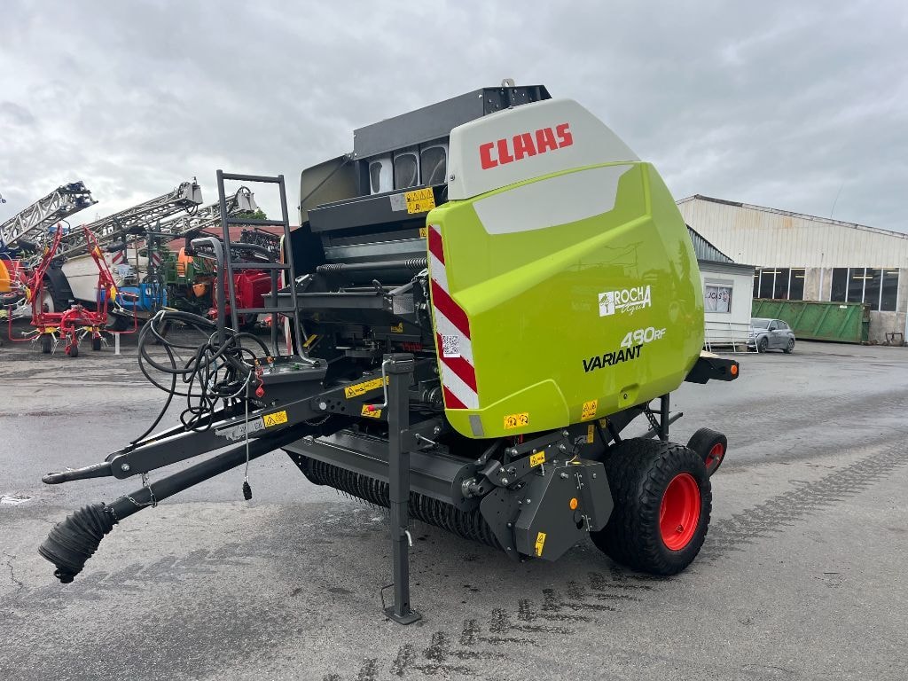 Presse balles rondes CLAAS 480RF - photo slide 1