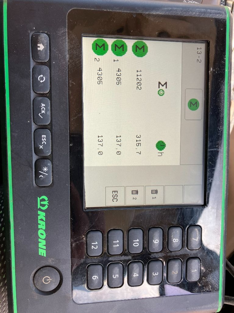 Presse balles rondes KRONE Varipack V190XC - photo slide 10
