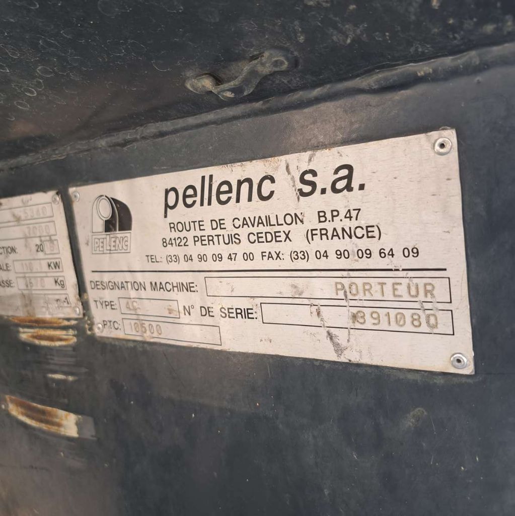 Machine à vendanger PELLENC 670 - photo slide 27