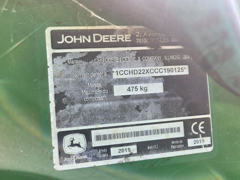 Tracteur chargeur JOHN DEERE 6130R - photo slide 3