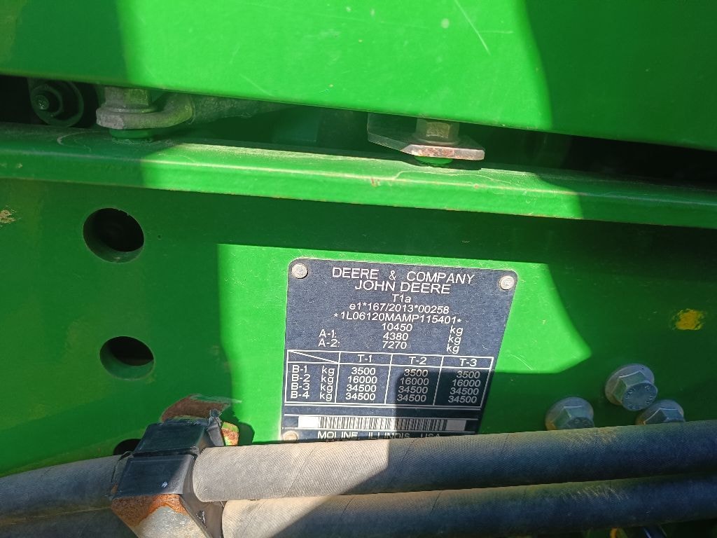 Tracteur JOHN DEERE 6120M - photo slide 22