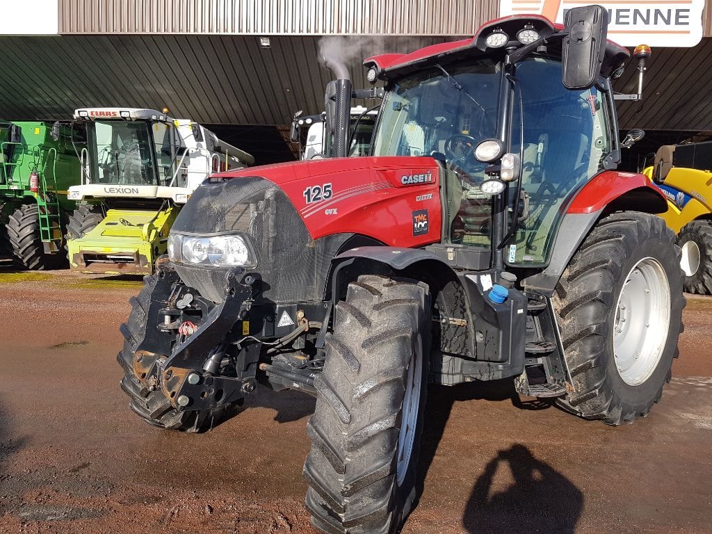 Tracteur CASE IH MAXXUM CVX125 - photo slide 1