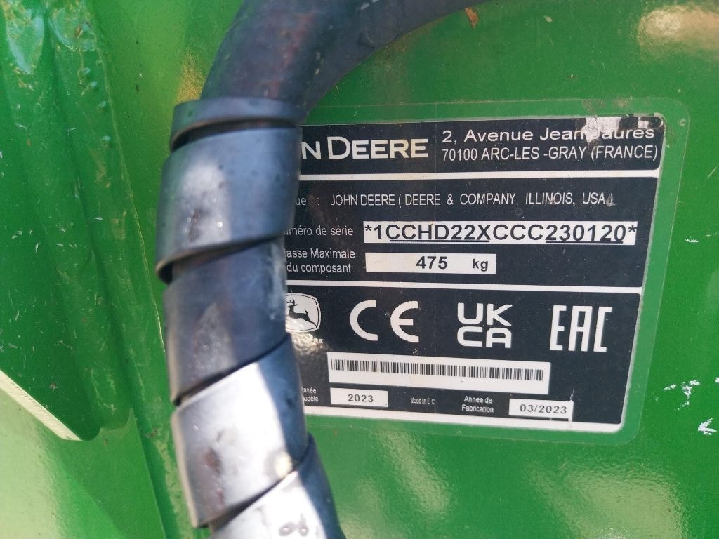 Tracteur JOHN DEERE 6110M - photo slide 19