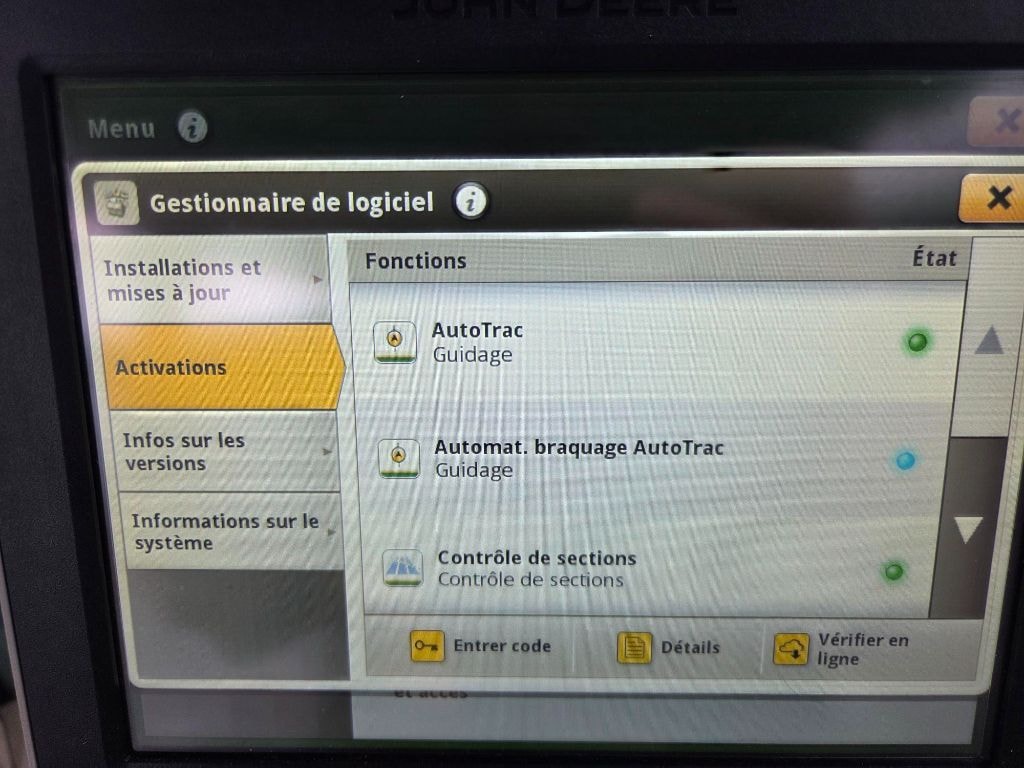 Tracteur JOHN DEERE 6r215 - photo slide 34