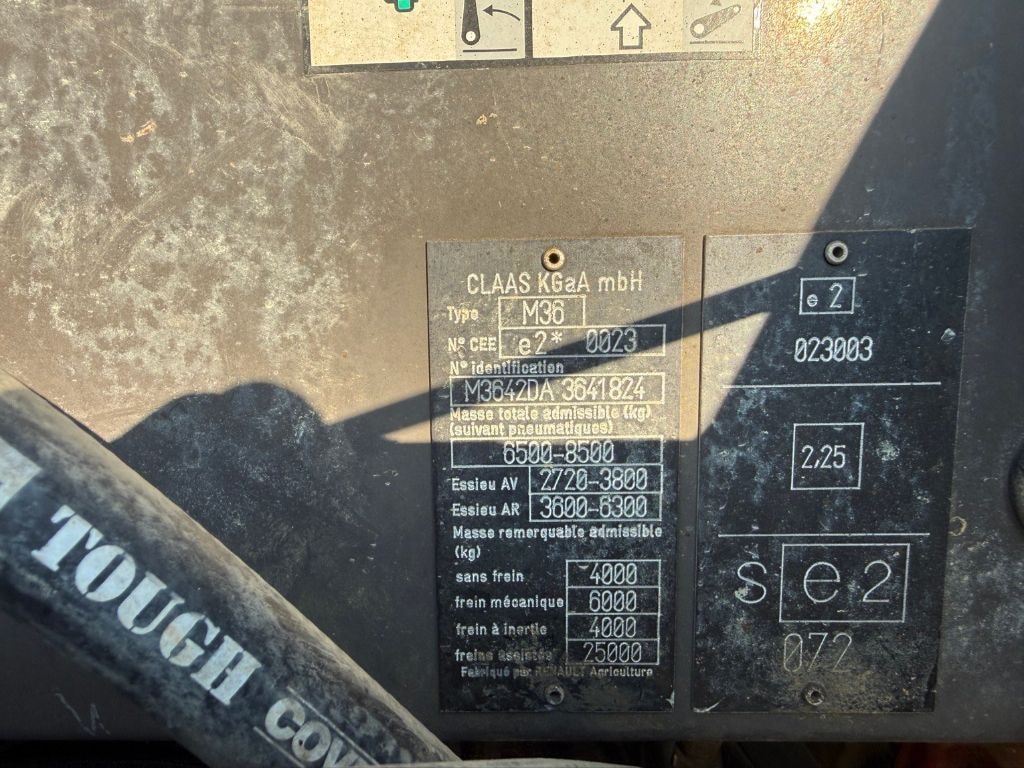 Tracteur CLAAS CELTIS 456 RX 4RM - photo slide 11