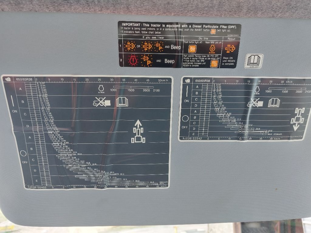 Tracteur KUBOTA M7 153 - photo slide 13