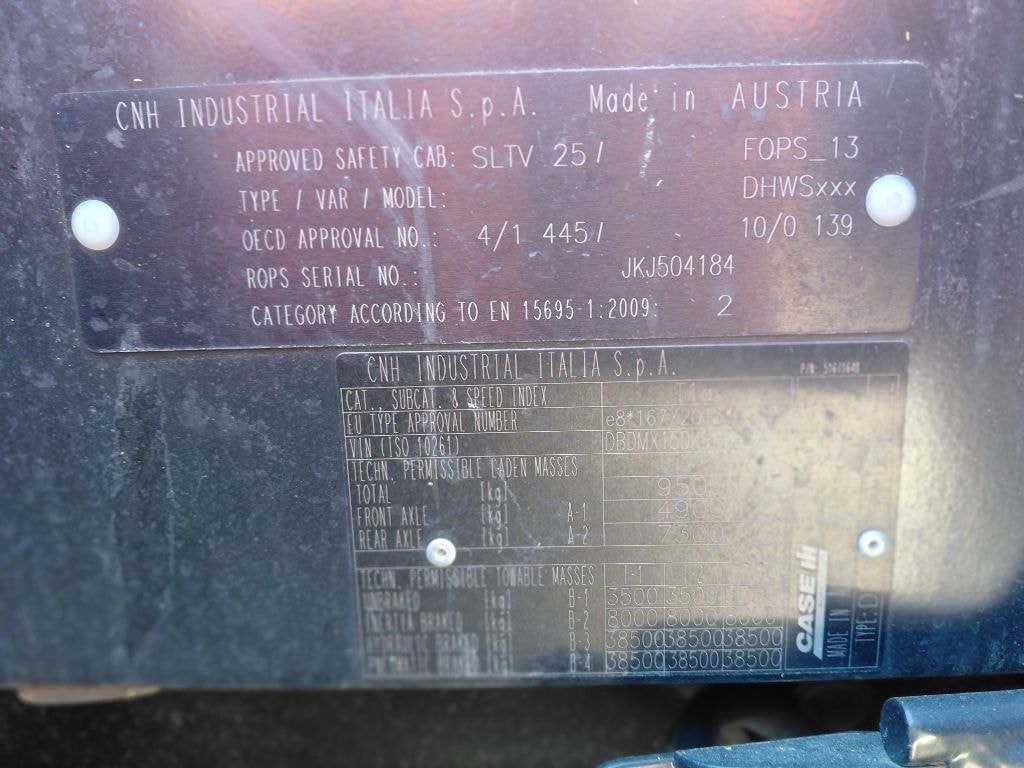 Tracteur CASE IH MAXXUM 150 CVX - photo slide 9