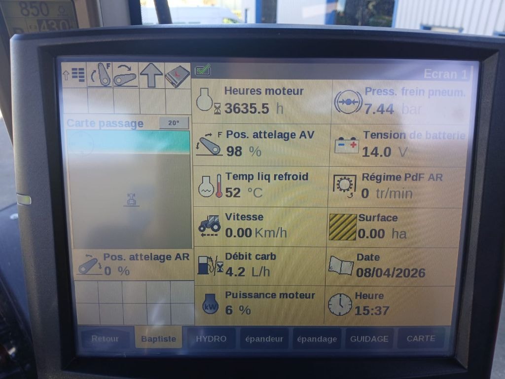 Tracteur CASE IH OPTUM 300 CVX AFS - photo slide 10