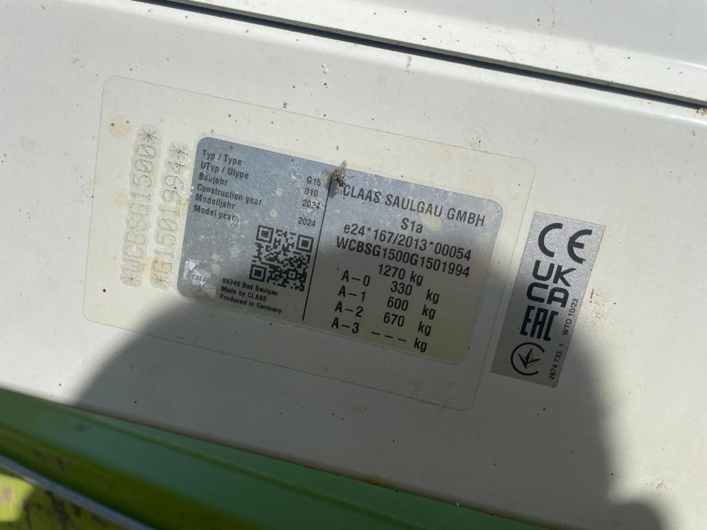 Andaineur CLAAS liner 700  - photo slide 6