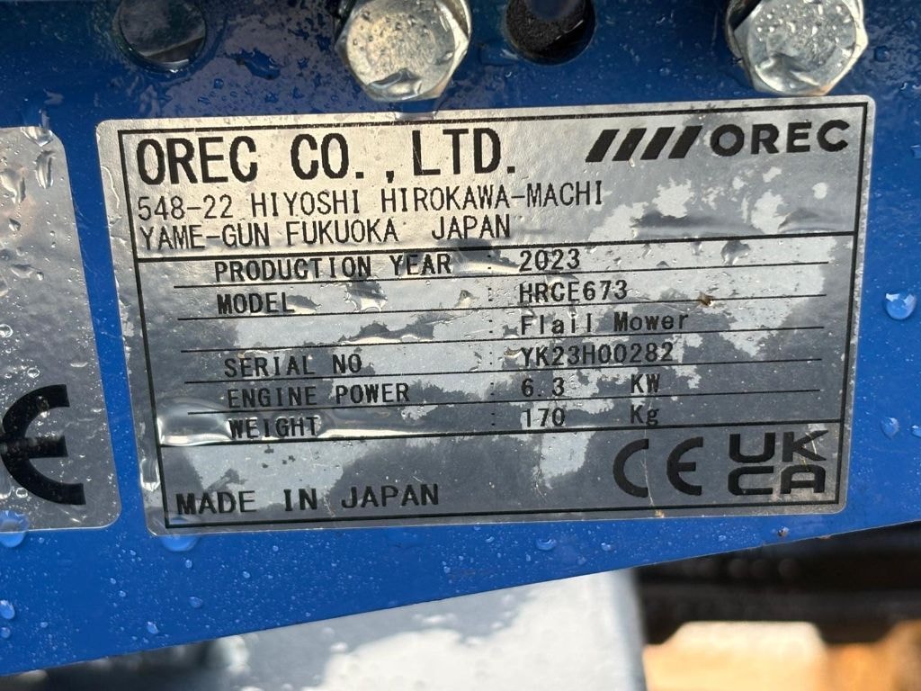 Divers Iseki Hrce673 - photo slide 9