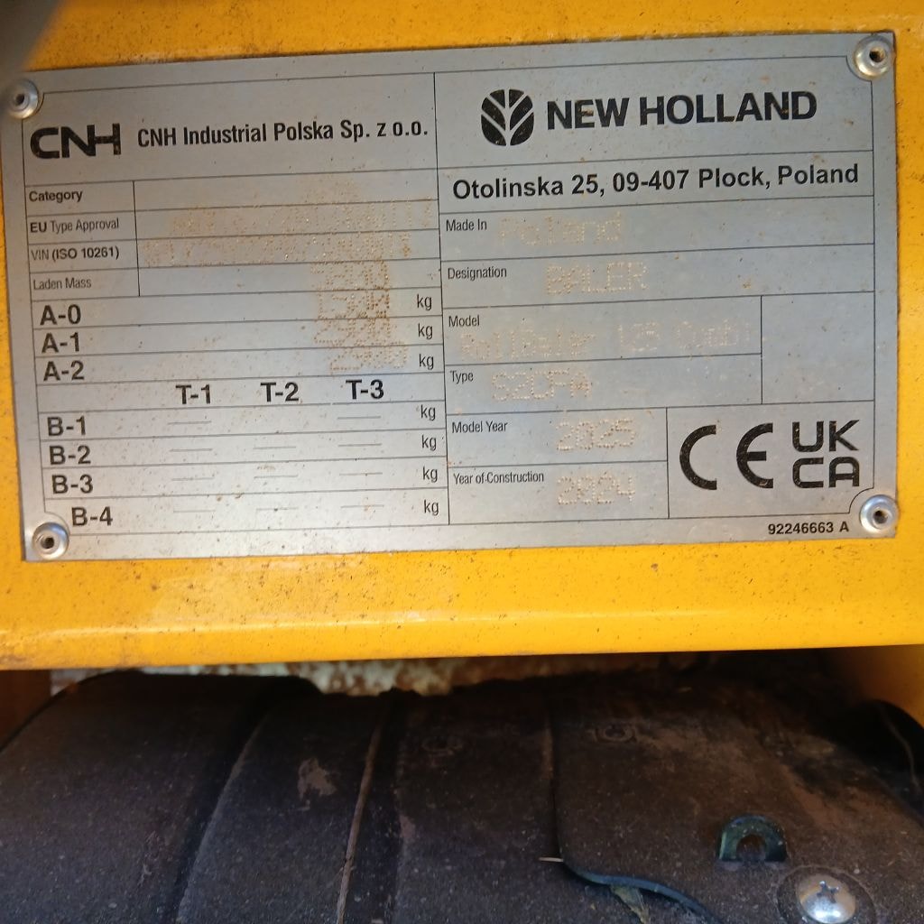 Presse enrubanneuse NEW HOLLAND ROLLBALER 125 combi - photo slide 5