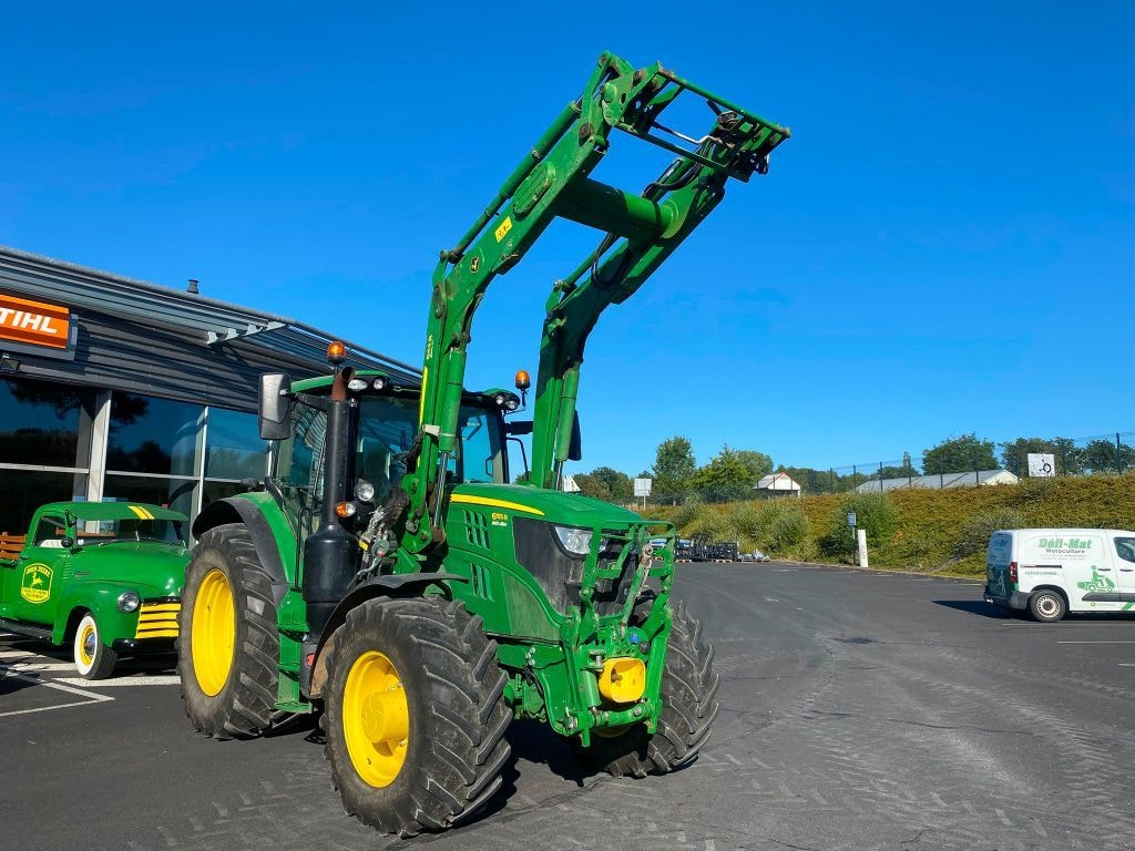 Tracteur chargeur JOHN DEERE 6155R - photo slide 3