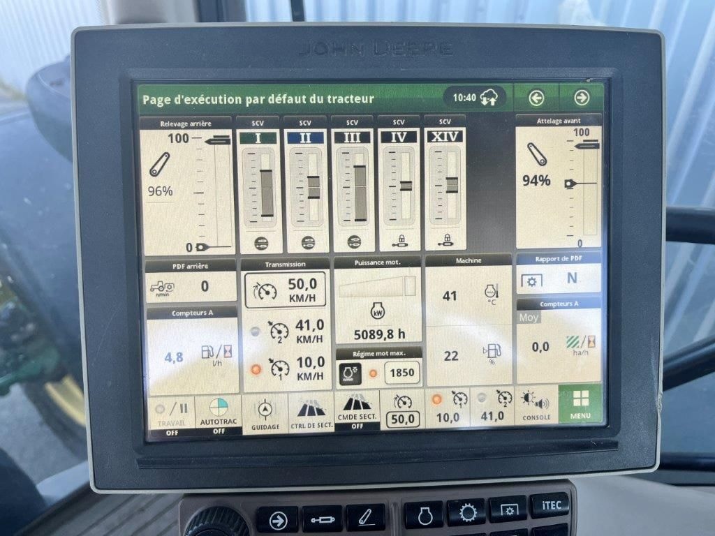 Tracteur JOHN DEERE 6250R - photo slide 27
