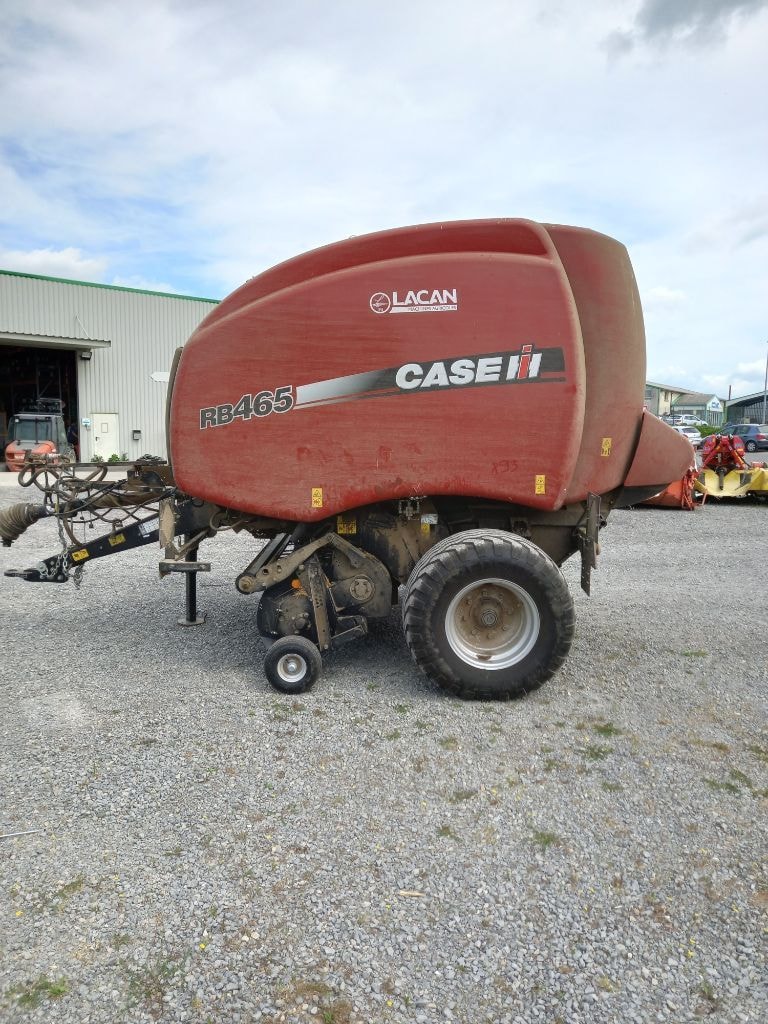 Presse balles rondes CASE IH RB 465 - photo slide 7