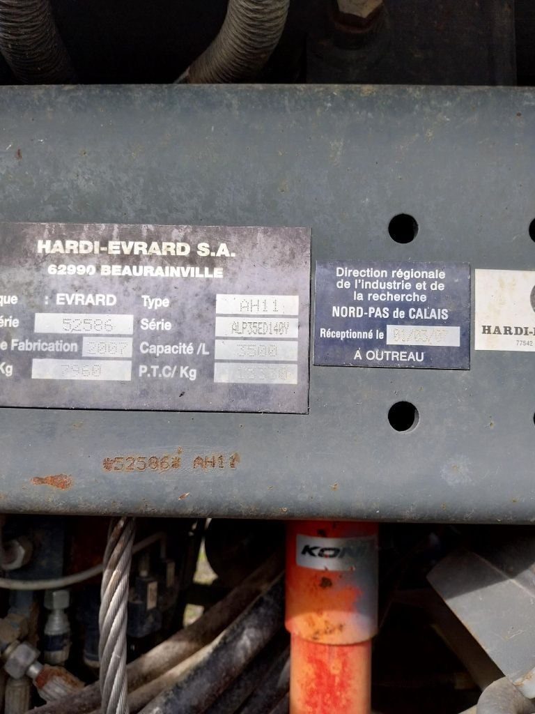Pulverisateur automoteur EVRARD Alpha Plus Easy drive 3500 - photo slide 15