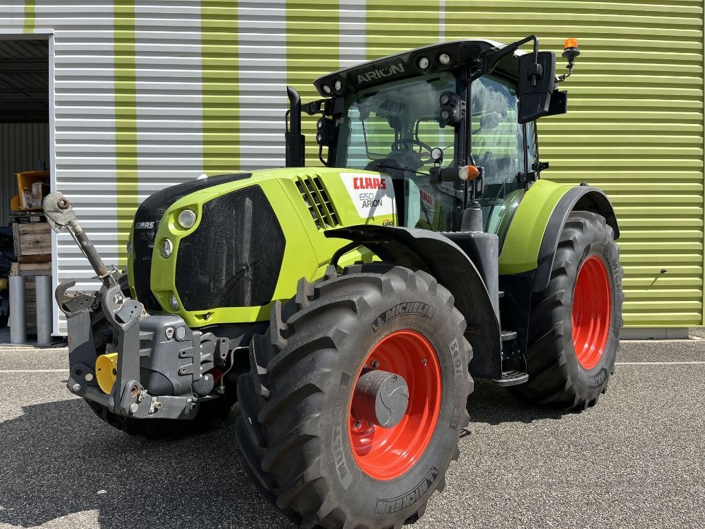 Tracteur CLAAS ARION 650 CIS PDF AV - photo slide 1