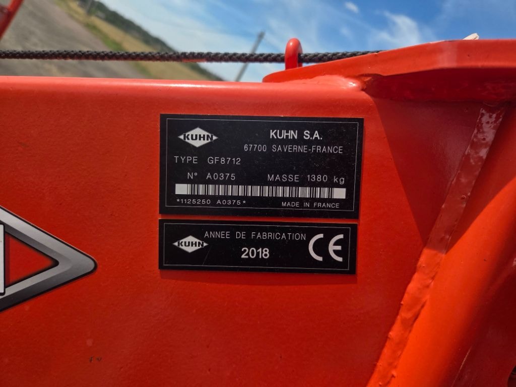 Faneuse KUHN GF8712 - photo slide 13