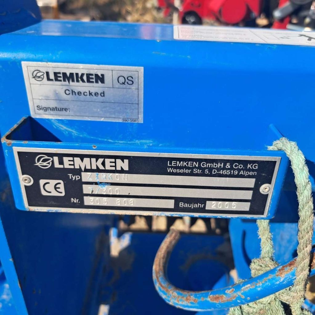 Herse rotative LEMKEN ZIRKON 7/300 - photo slide 7