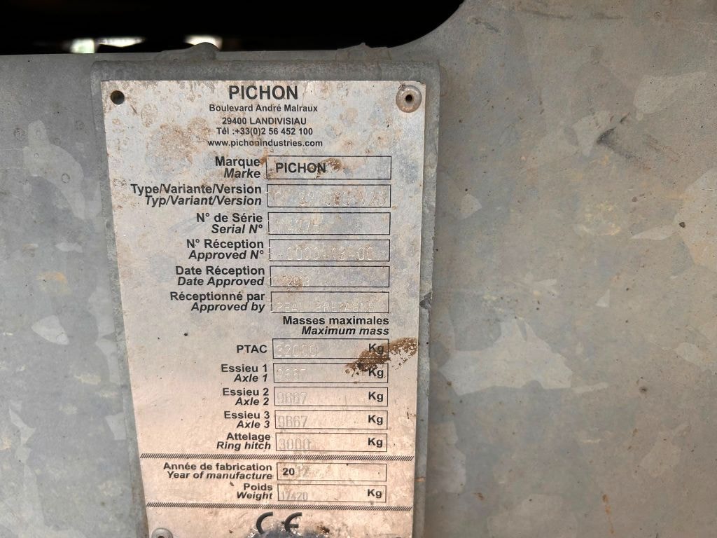 Tonne a lisier PICHON TCI24500 - photo slide 5