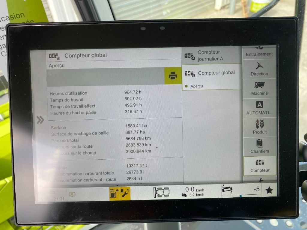 Moissonneuse CLAAS LEXION 6800 2RM - photo slide 15
