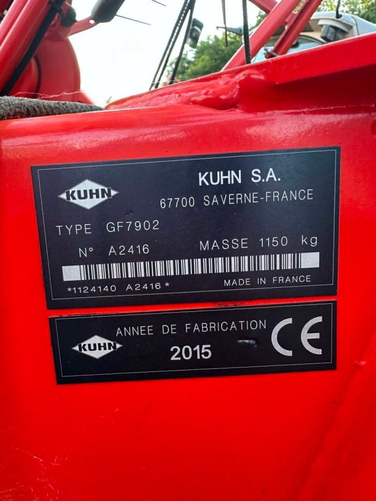 Faneuse KUHN GF 7902 - photo slide 9