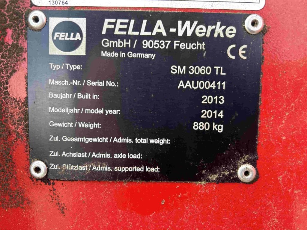Faucheuse FELLA SM 3060 TL  - photo slide 8