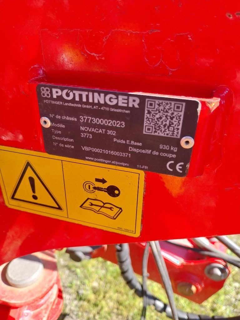 Faucheuse conditionneuse POTTINGER Novacat 302 - photo slide 9