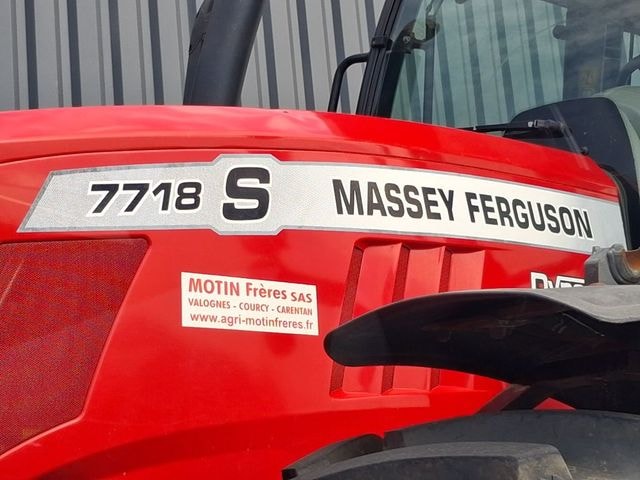 Tracteur MASSEY FERGUSON 7718S DYNA 6 - photo slide 9