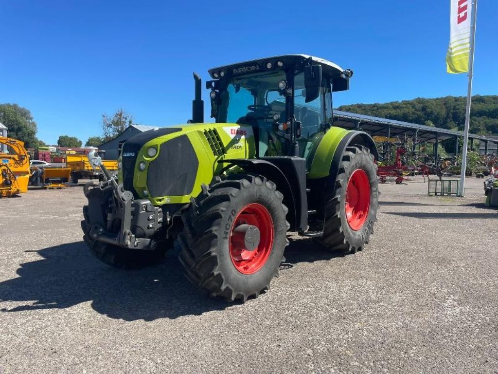 Tracteur CLAAS ARION 650 CIS - photo slide 1