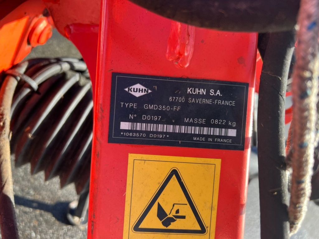 Faucheuse KUHN GMD 350 - photo slide 6