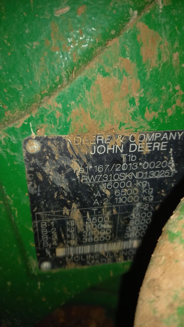 Tracteur JOHN DEERE 7R 310 - photo slide 5