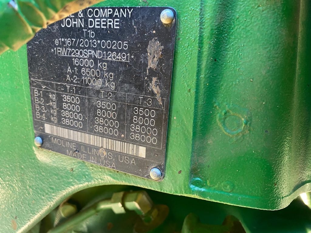 Tracteur JOHN DEERE 7R 290 - photo slide 20