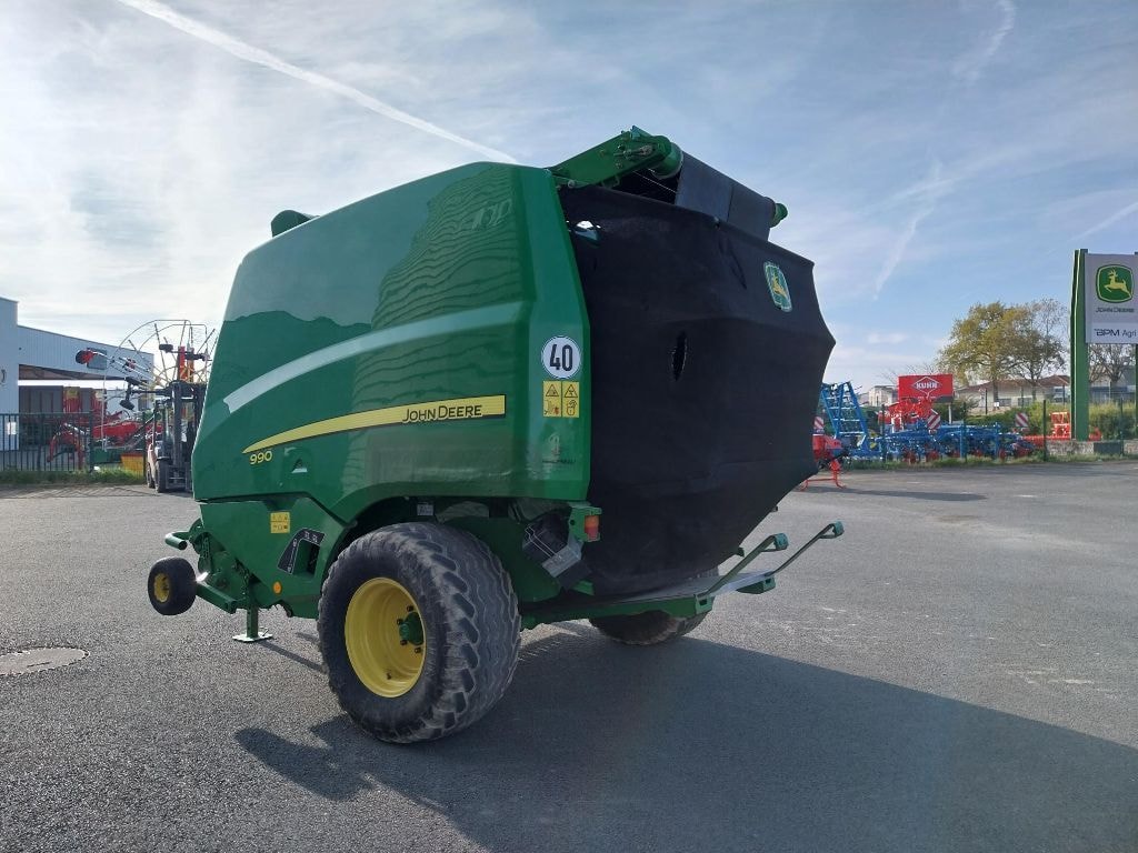 Presse balles rondes JOHN DEERE 990 - photo slide 3