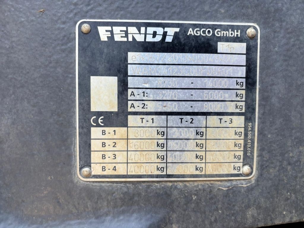 Tracteur FENDT 720 VARIO POWER + - photo slide 26