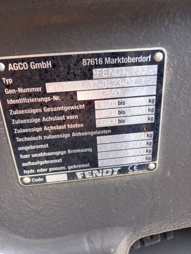 Tracteur FENDT 716 VARIO PROFI - photo slide 15