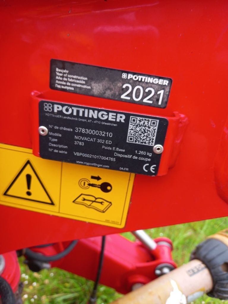 Faucheuse conditionneuse POTTINGER Novacat 302 ed - photo slide 13