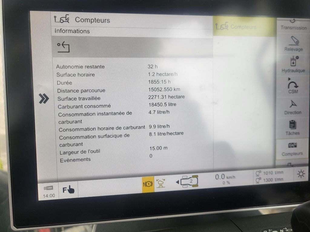 Tracteur CLAAS ARION 630 CEBIS - photo slide 9