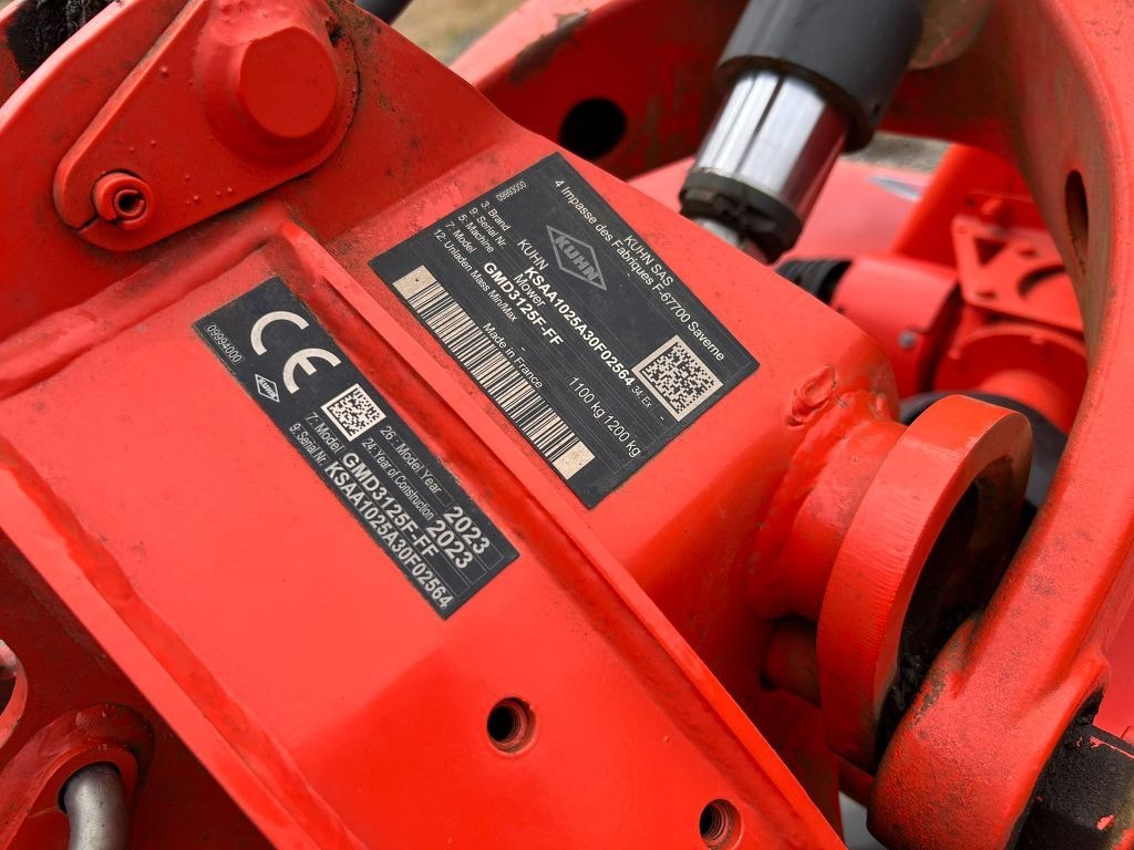 Faucheuse KUHN GMD 3125 F-FF - photo slide 6
