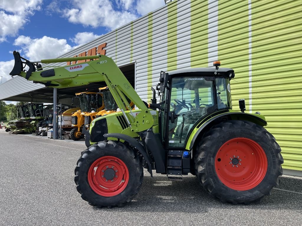 Tracteur CLAAS Arion 450 PANORAMIC + FL 100 - photo slide 3
