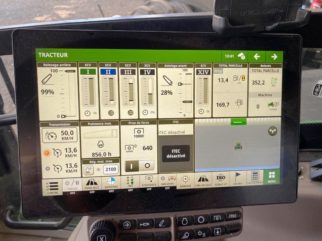 Tracteur JOHN DEERE 6R 175 - photo slide 13