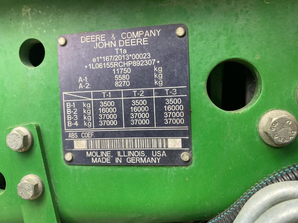 Tracteur JOHN DEERE 6155R - photo slide 22