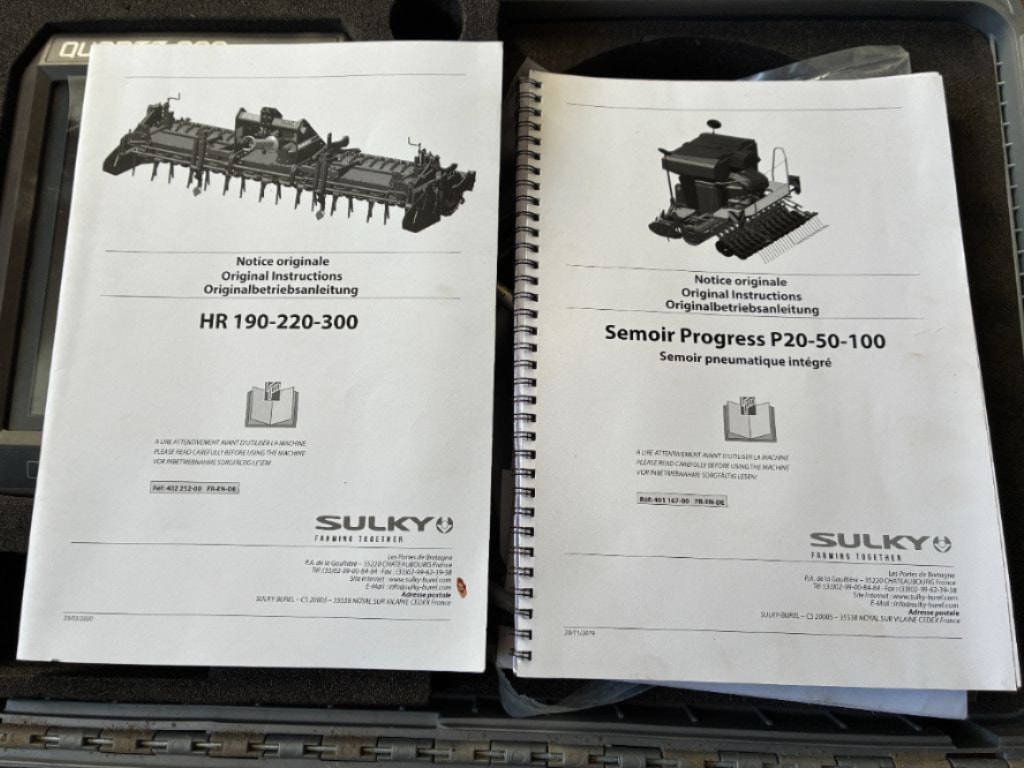 Combine de Semis SULKY HR 220  - photo slide 25