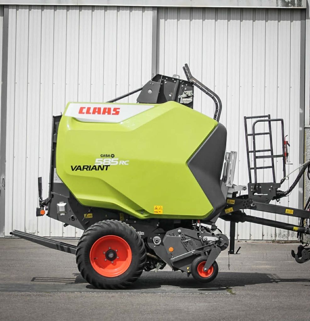Presse balles rondes CLAAS 585rc - photo slide 8