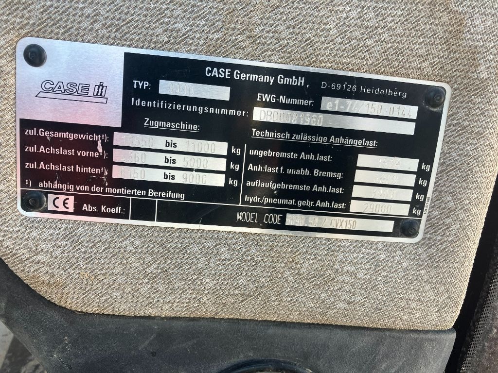 Tracteur CASE IH CVX 150 - photo slide 3