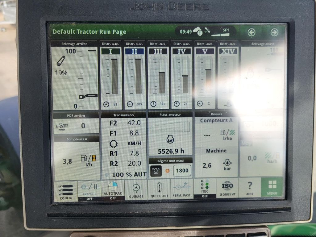 Tracteur JOHN DEERE 8320R - photo slide 13