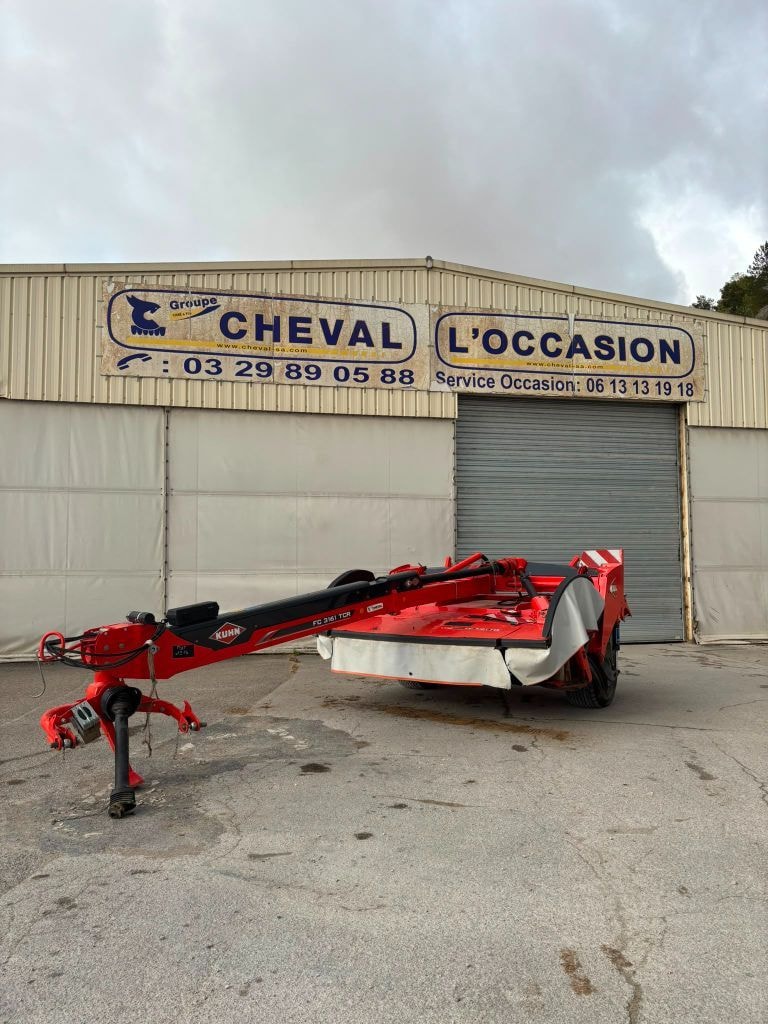 Faucheuse conditionneuse KUHN FC 3161 TCR - photo slide 1