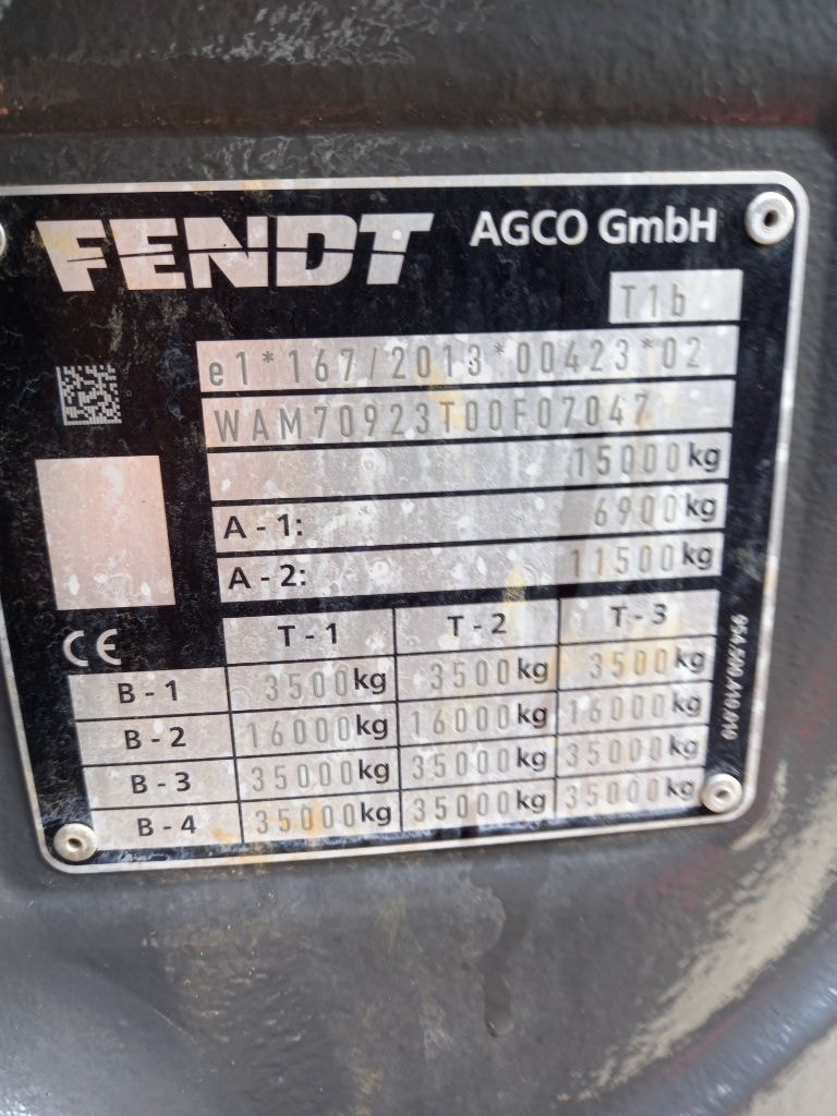 Tracteur FENDT 726 Power + gen7 - photo slide 15